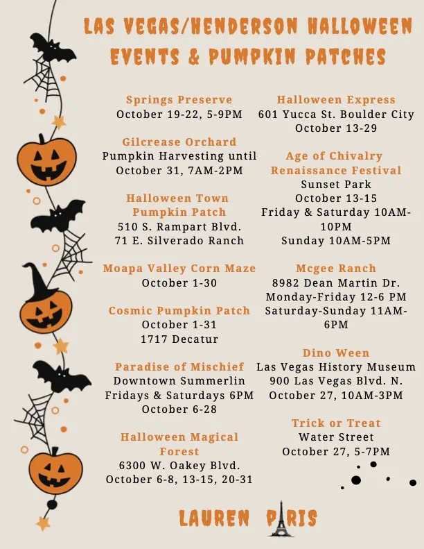 Fall Events & Pumpkin Patches